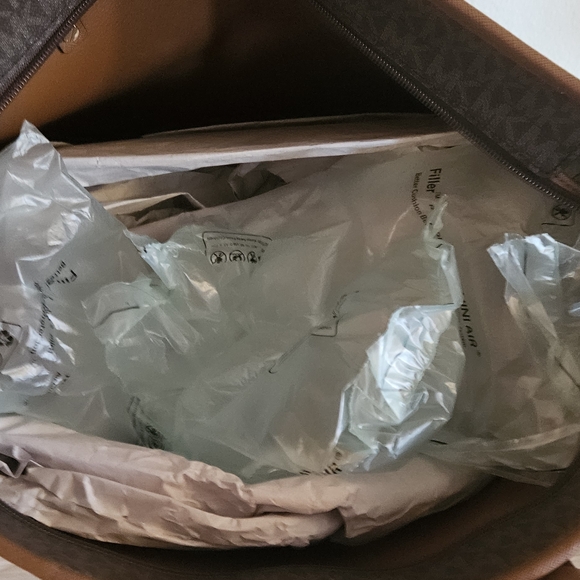 Michael Kors Brown/Gold Signature Tote - Picture 4 of 4